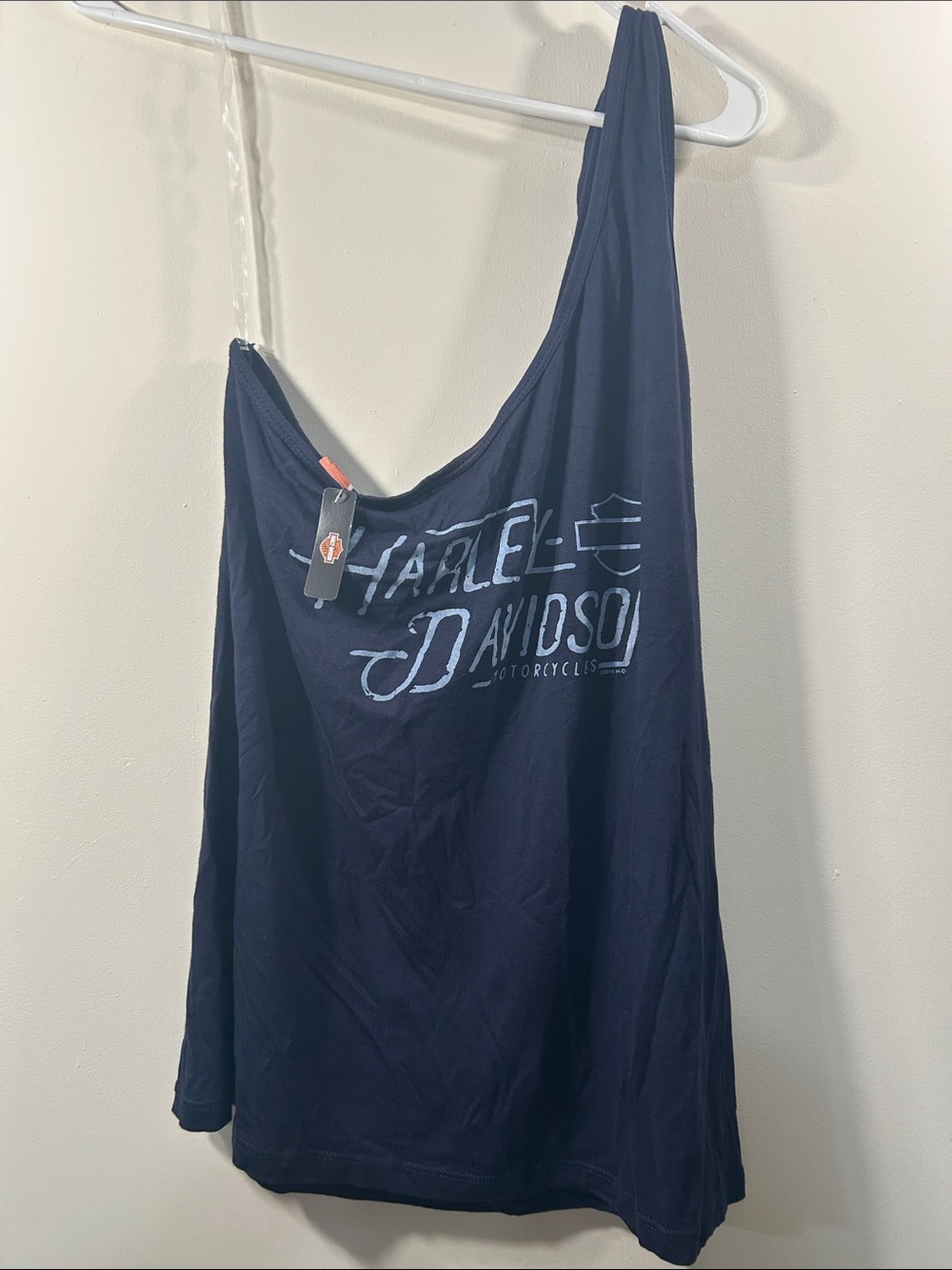 Harley-Davidson Dark Blue Logo Tank